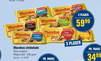 Otto Duborg Marabou chokolade tilbud