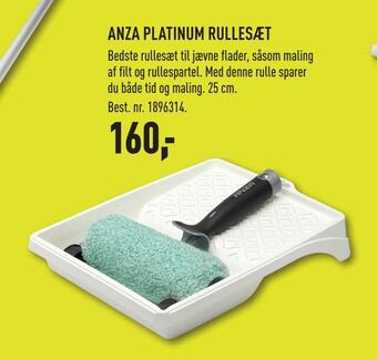 Johannes Fog Anza platinum rullesæt tilbud