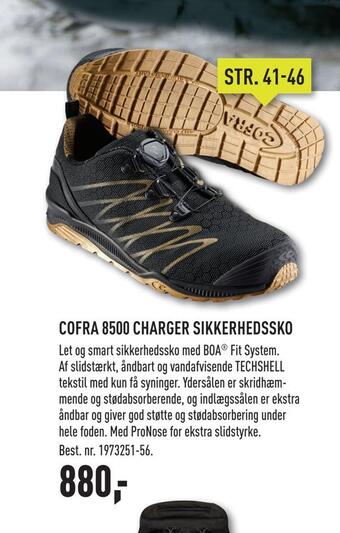 Johannes Fog Cofra 8500 charger sikkerhedssko tilbud