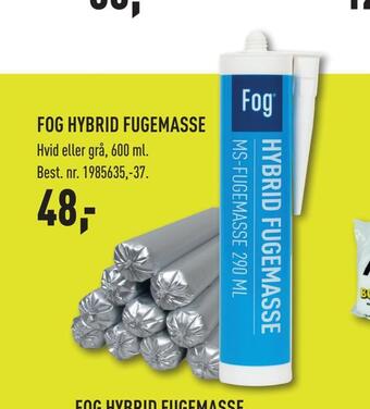 Johannes Fog Fog hybrid fugemasse tilbud