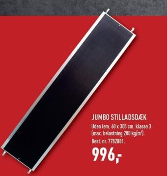 Johannes Fog JUMBO STILLADSDÆK tilbud