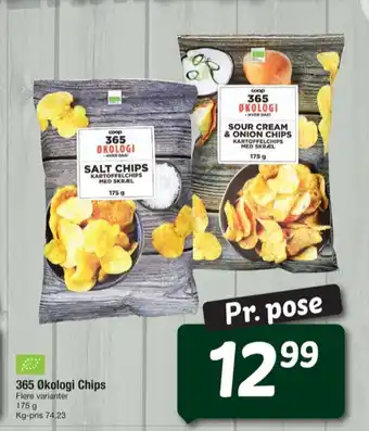 Fakta Tyskland Coop 365 chips tilbud