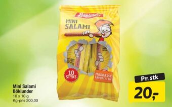 Fakta Tyskland Böklunder salami tilbud