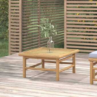 Bolig Center Havebord 65x55x30 cm bambus tilbud