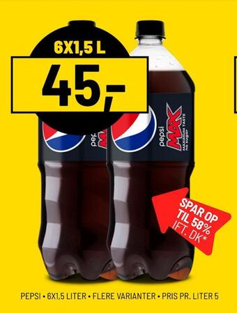 Priss Pepsi tilbud