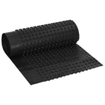 Drænmåtte med fordybninger hdpe 400 g/m² 0,5 x 20 m
