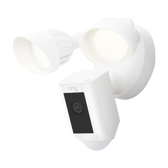Ring floodlight cam wired plus overvågningskamera hvid
