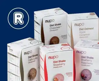 REMA 1000 Nupo diet pulver shake eller oatmeal Flere varianter 384 g tilbud