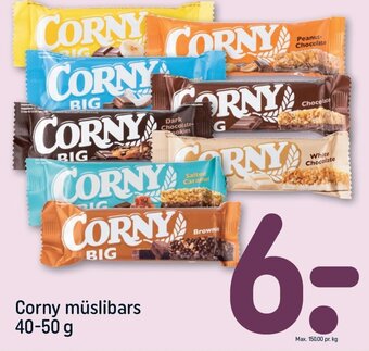 REMA 1000 Corny müslibars 40-50 g tilbud