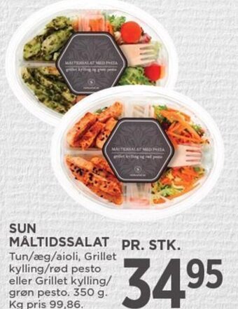 MENY SUN MÅLTIDSSALAT tilbud