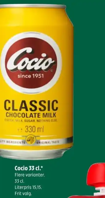 Coop 365 Cocio kakaomælk tilbud