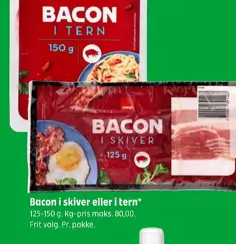 Coop 365 Coop bacontern tilbud
