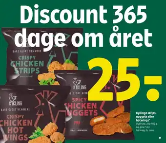 Coop 365 Kykling crispy chicken strips tilbud