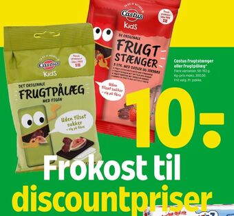 Coop 365 Castus frugtstænger tilbud