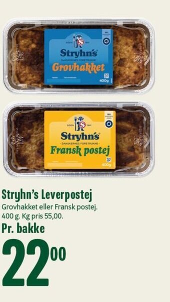 Min Købmand Stryhn's Leverpostej tilbud