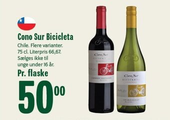 Min Købmand Cono Sur Bicicleta tilbud