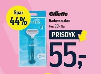 Føtex Gillette Barberskraber tilbud