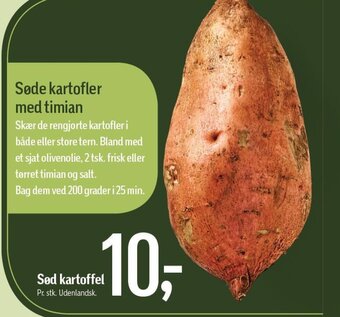 Føtex Sød kartoffel tilbud