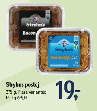 Føtex Stryhns postej tilbud