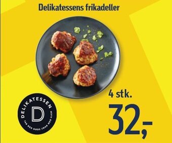 Føtex Delikatessens frikadeller tilbud