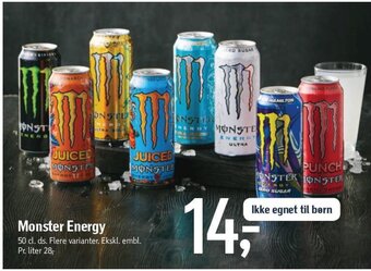 Føtex Monster Energy tilbud