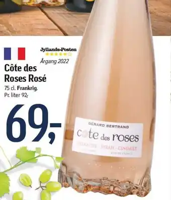 Côte des Roses Rosé 75 cl.