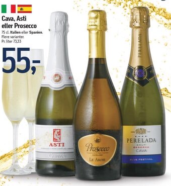 Føtex Cava, Asti eller Prosecco tilbud