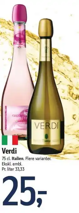 Verdi 75 cl.