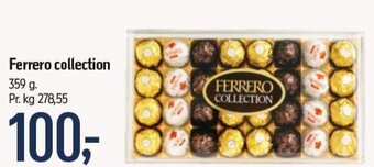 Føtex Ferrero collection 359 g. tilbud