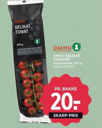 MENY OMHU DELIKAT TOMATER tilbud