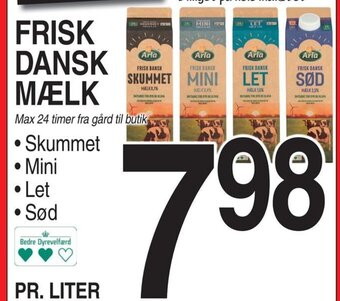 ABC Lavpris FRISK DANSK MAELK tilbud