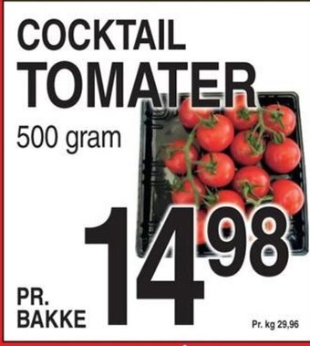 ABC Lavpris COCKTAIL TOMATER tilbud