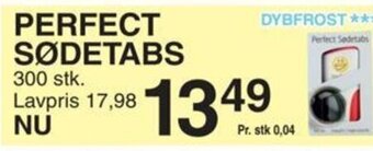 PERFECT SØDETABS