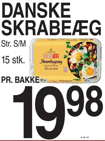 ABC Lavpris DANSKE SKRABEÆG tilbud