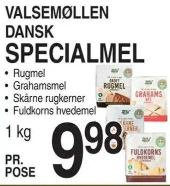 ABC Lavpris VALSEMØLLEN DANSK SPECIALMEL tilbud