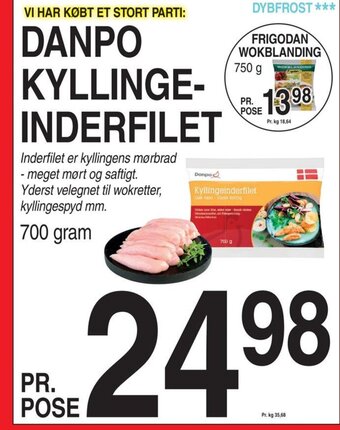 ABC Lavpris DANPO KYLLINGE-INDERFILET tilbud