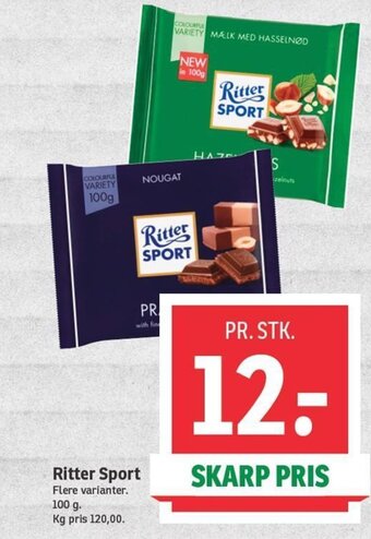 SPAR Ritter Sport tilbud