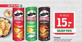 SPAR Pringles tilbud