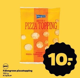 Falengreen pizzatopping