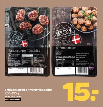 Netto Frikadeller eller minifrikadeller tilbud