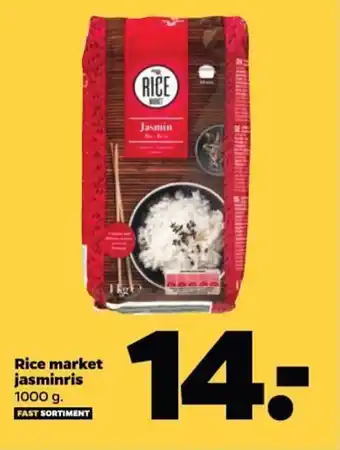 Netto Rice market jasminris 1000 g. tilbud