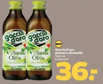 Goccia D'oro pomace olivenolie 500 ml.