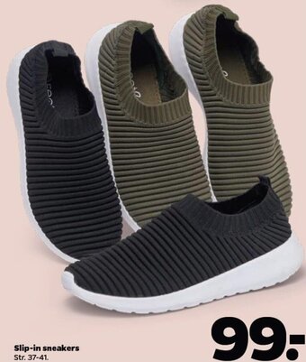 Netto Slip-in sneakers Str. 37-41. tilbud