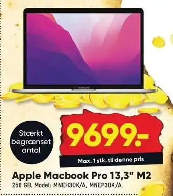 Bilka Apple macbook pro 13,3 m2 tilbud