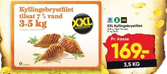 Bilka Xxl kyllingebrystfilet tilbud