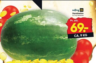 Bilka Vandmelon tilbud