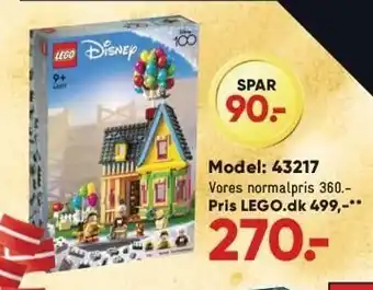 Bilka Lego model: 43217 tilbud
