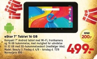 Bilka Estar 7 tablet 16 gb tilbud