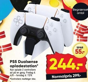 Bilka Ps5 dualsense opladestation tilbud