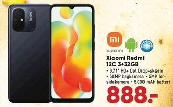Bilka Xiaomi redmi 12c 3+32gb tilbud